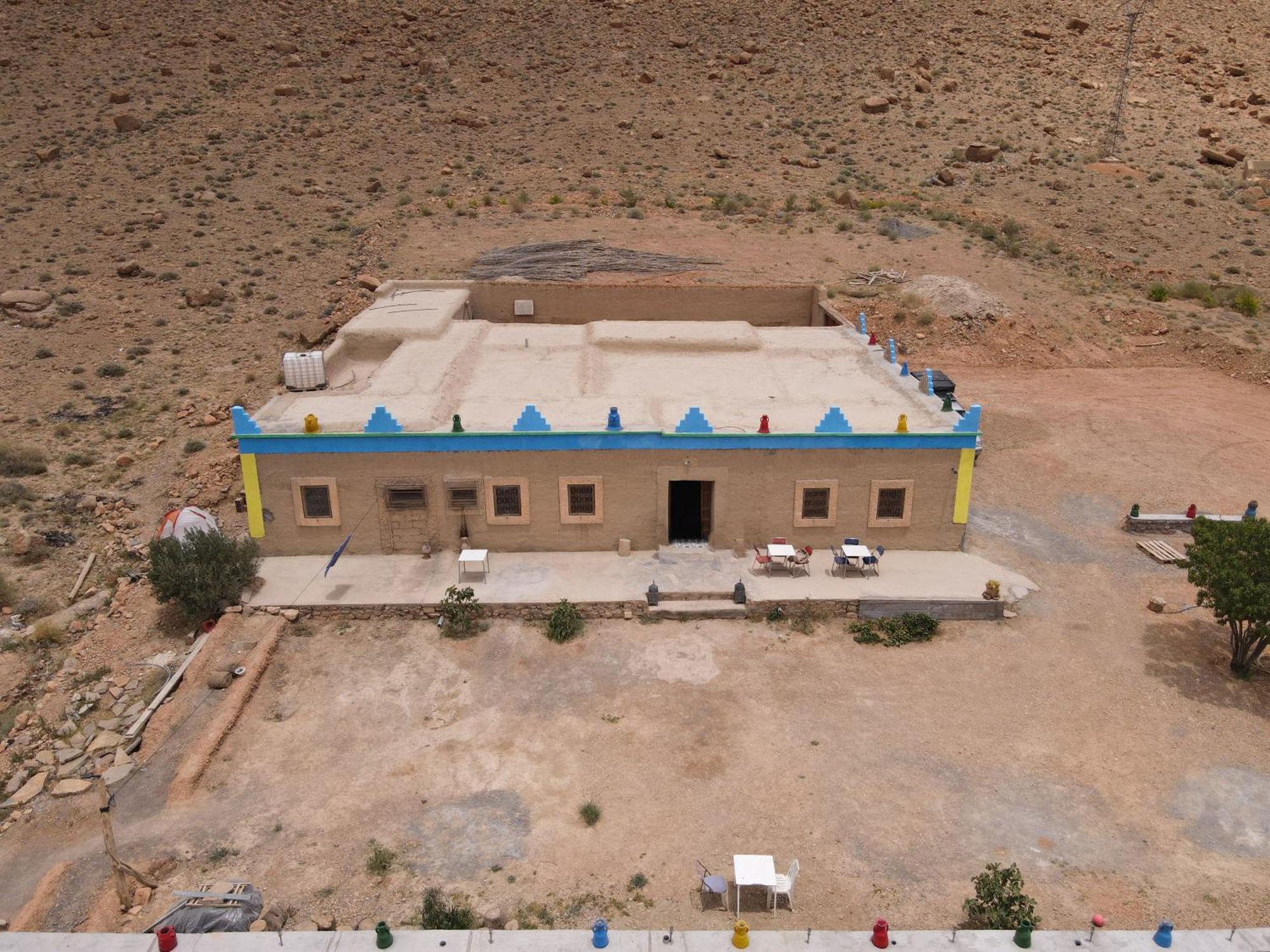 Gîte d'étape traditionnel berbère Ifri Esterno foto