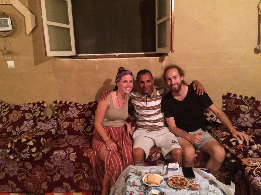 Gîte d'étape traditionnel berbère Ifri Esterno foto
